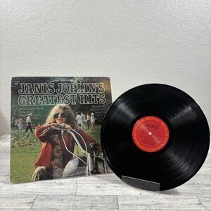 Janis Joplin's Greatest Hits Vinyl Record - Columbia Records PC-32168